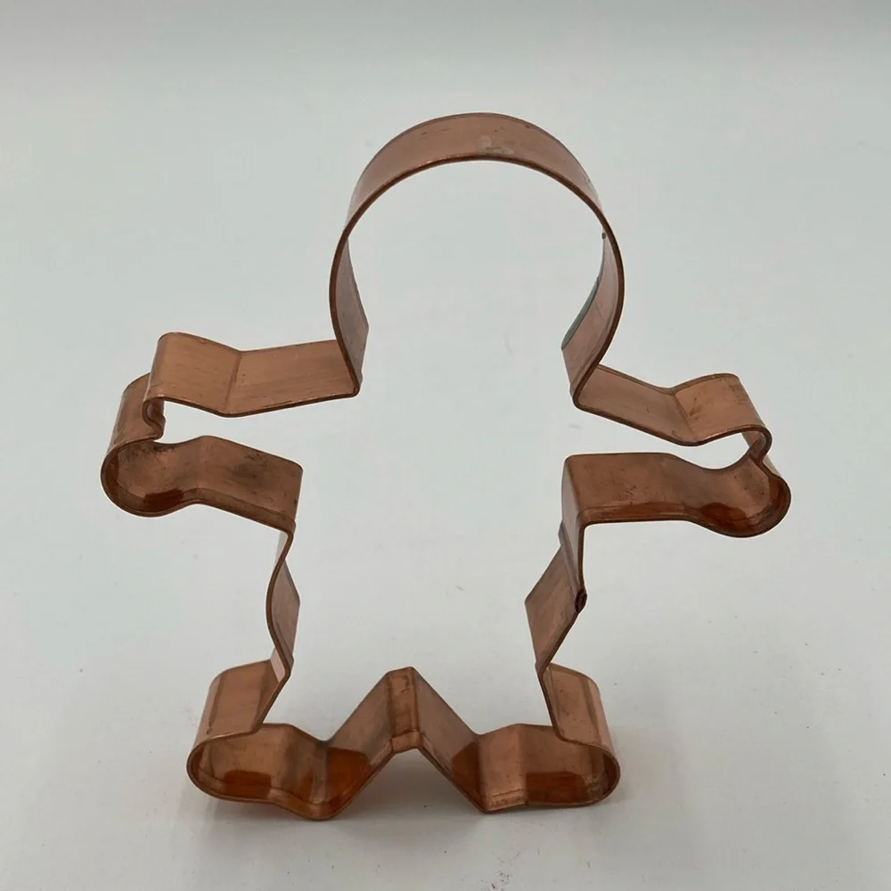 Williams Sonoma Copper Gingerbread Man Cookie Cutter